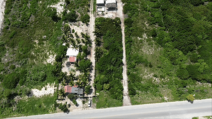 Vista aérea lotes Domenica